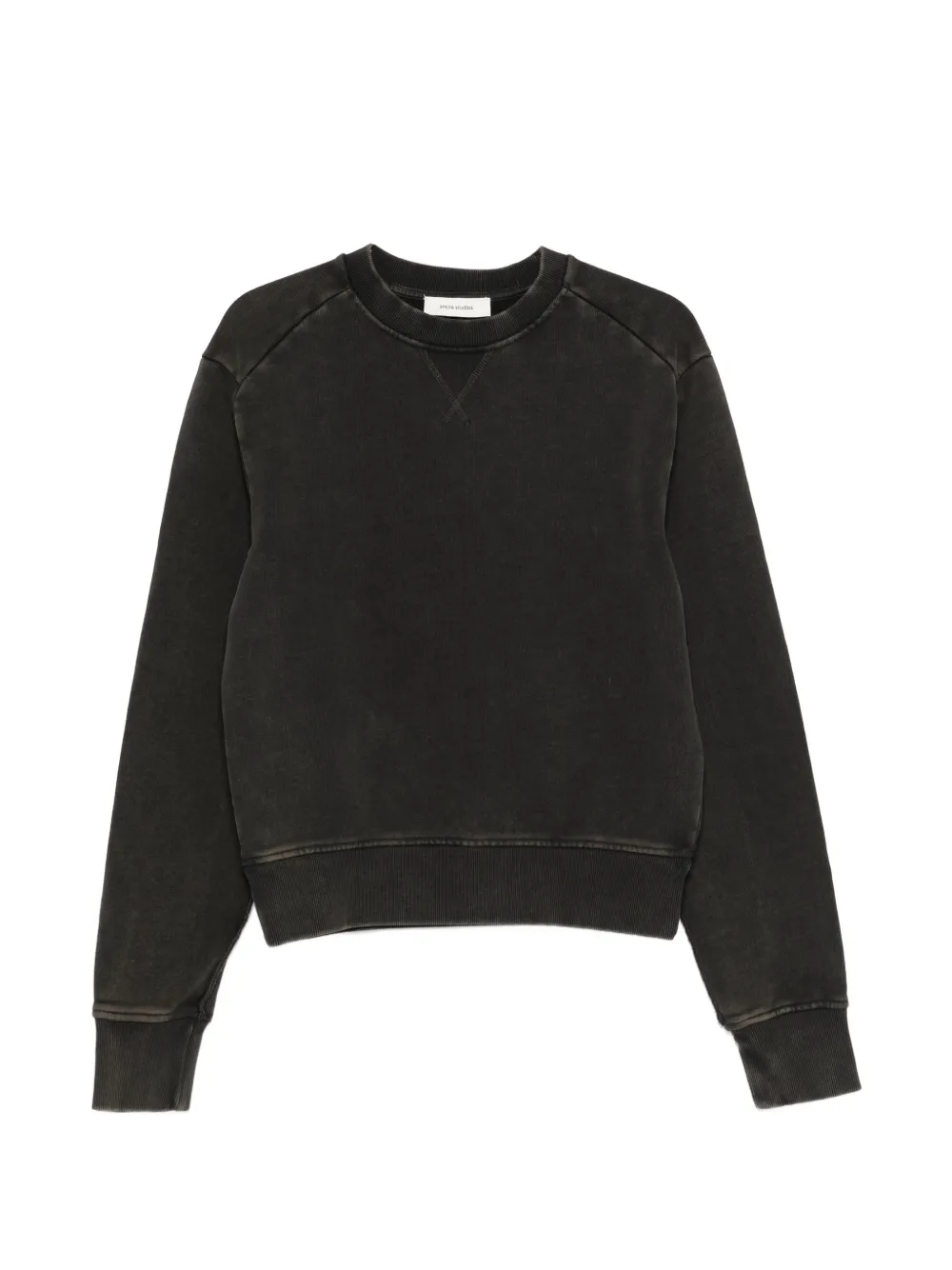 ENTIRE STUDIOS seam detail sweatshirt - Nero