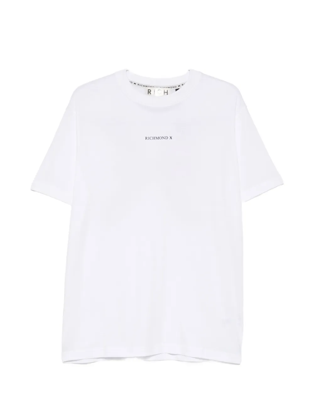 John Richmond logo-detail T-shirt - Bianco
