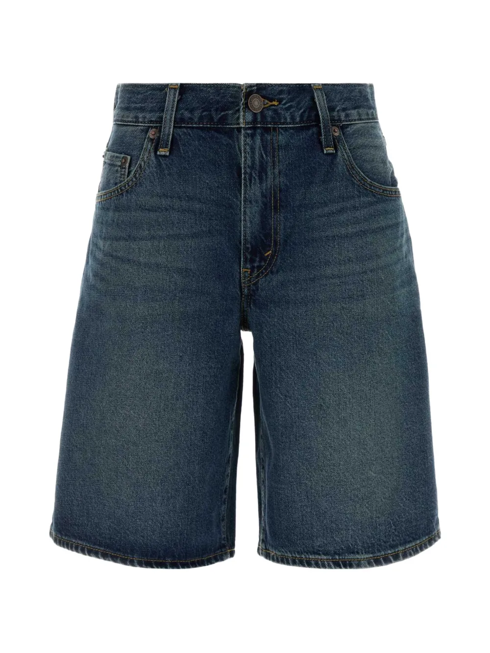 Levi's denim bermuda shorts - Blu