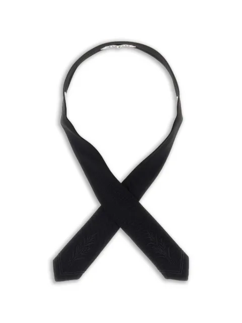 BODE Meadow embroidered cross tie