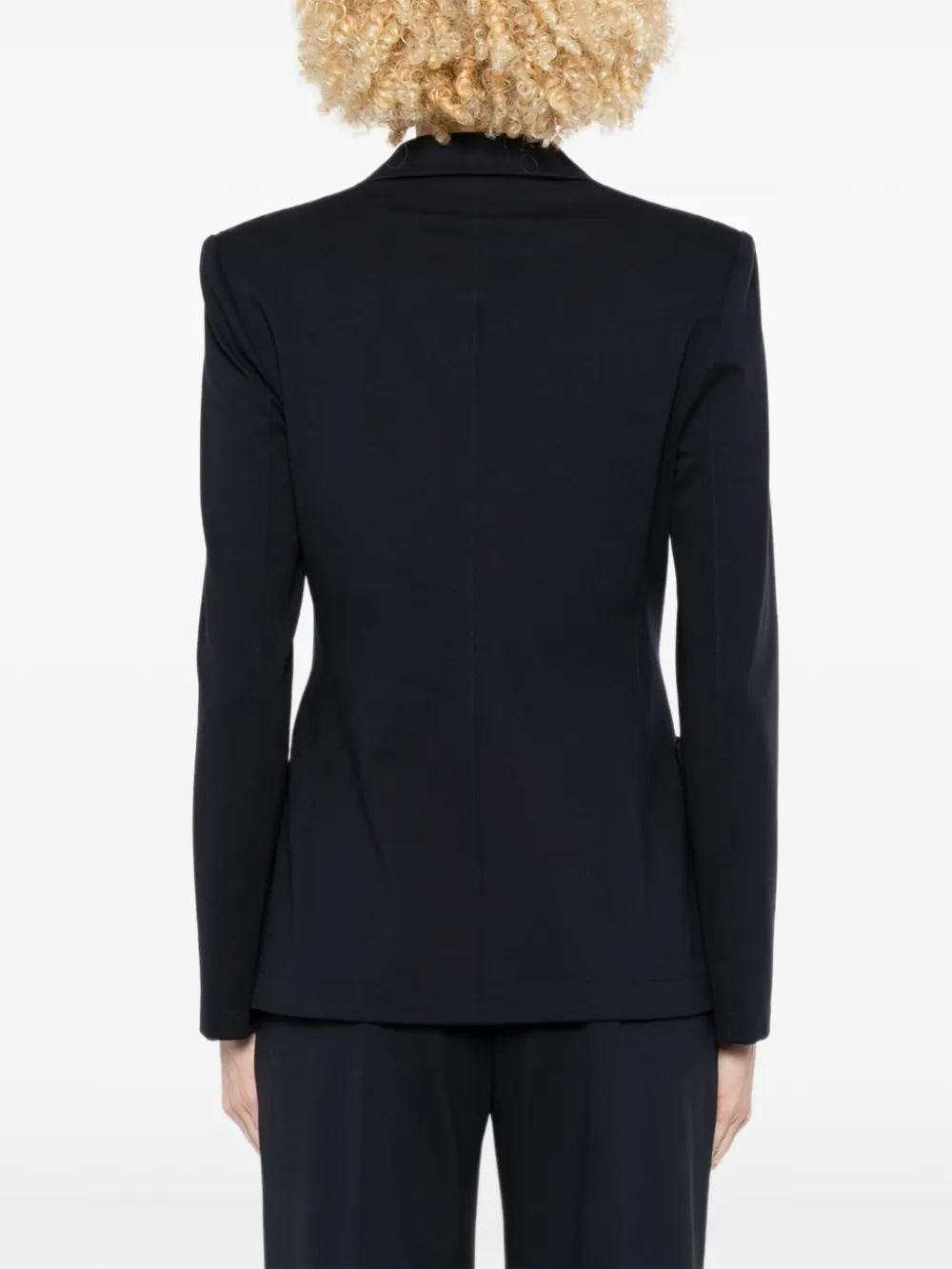 Harris Wharf London Blazer met dubbele rij knopen Blauw
