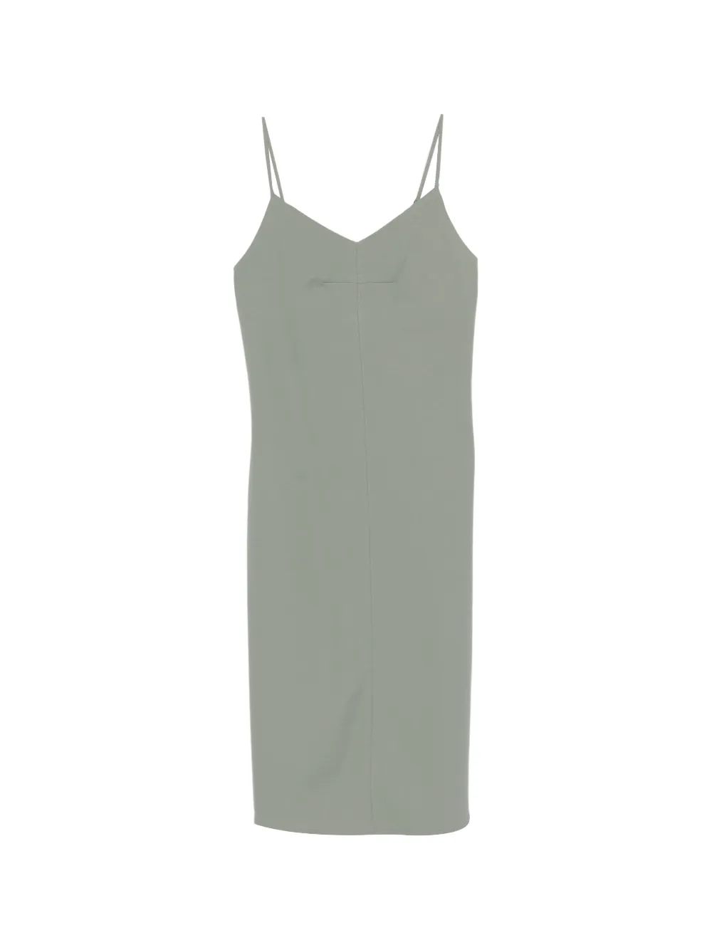 Calvin Klein Midikleid mit Spaghettiträgern - Grün