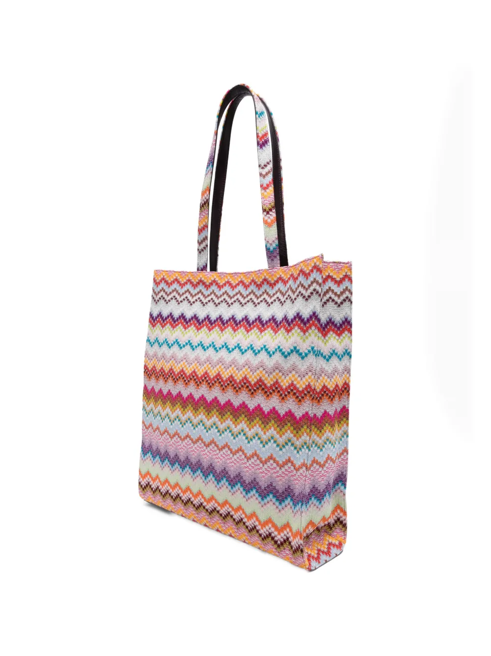 Missoni Schoudertas met zigzag-patroon Roze