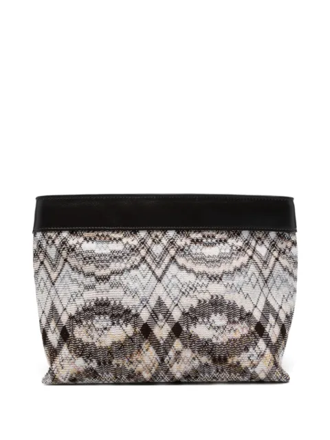 Missoni patterned trim shoulder bag