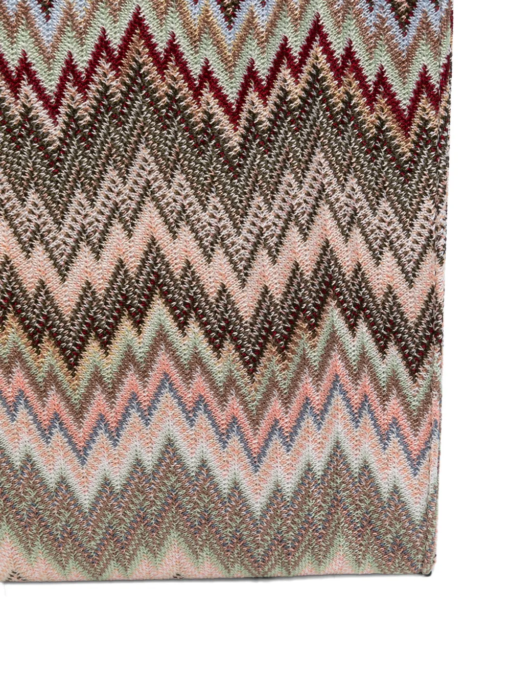 Missoni Schoudertas met zigzag-patroon Bruin