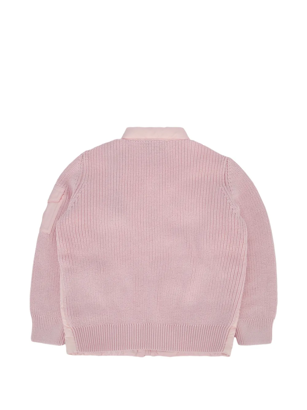 Moncler Enfant Jack met vlakken Roze