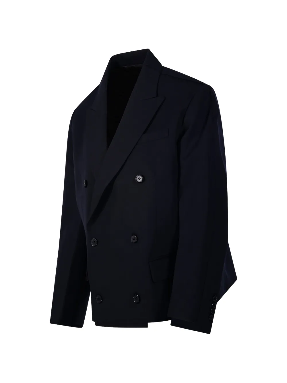  Re Code Veste à Boutonnière Croisée - Bleu 