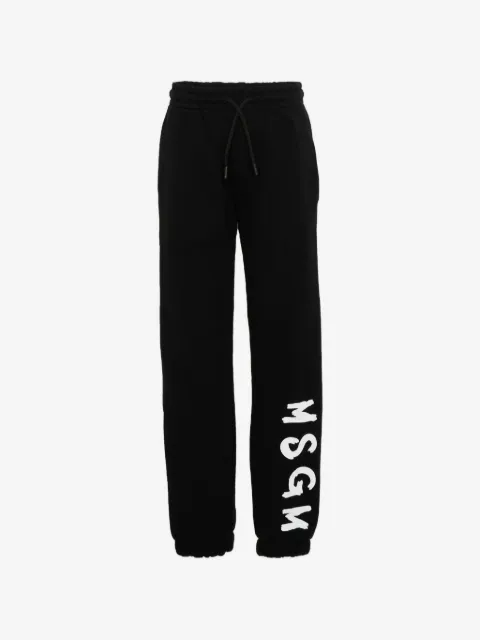 MSGM Kids track logo pants
