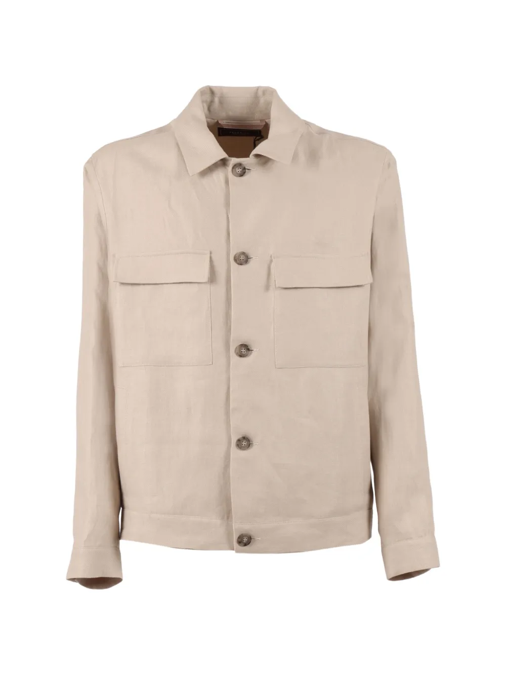 Peserico pocket overshirt - Neutrals