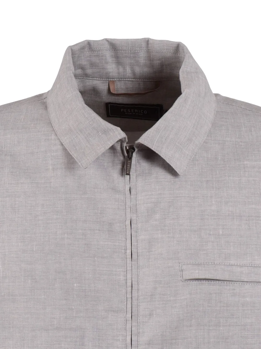  Peserico Zip-up Shirt Jacket - Grey 