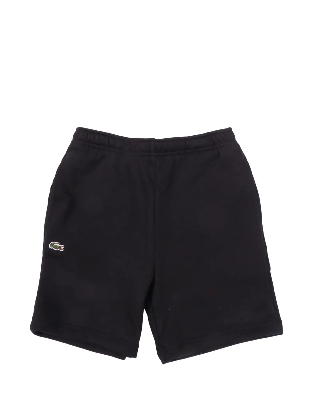 Lacoste Kids Shorts con applicazione - Nero