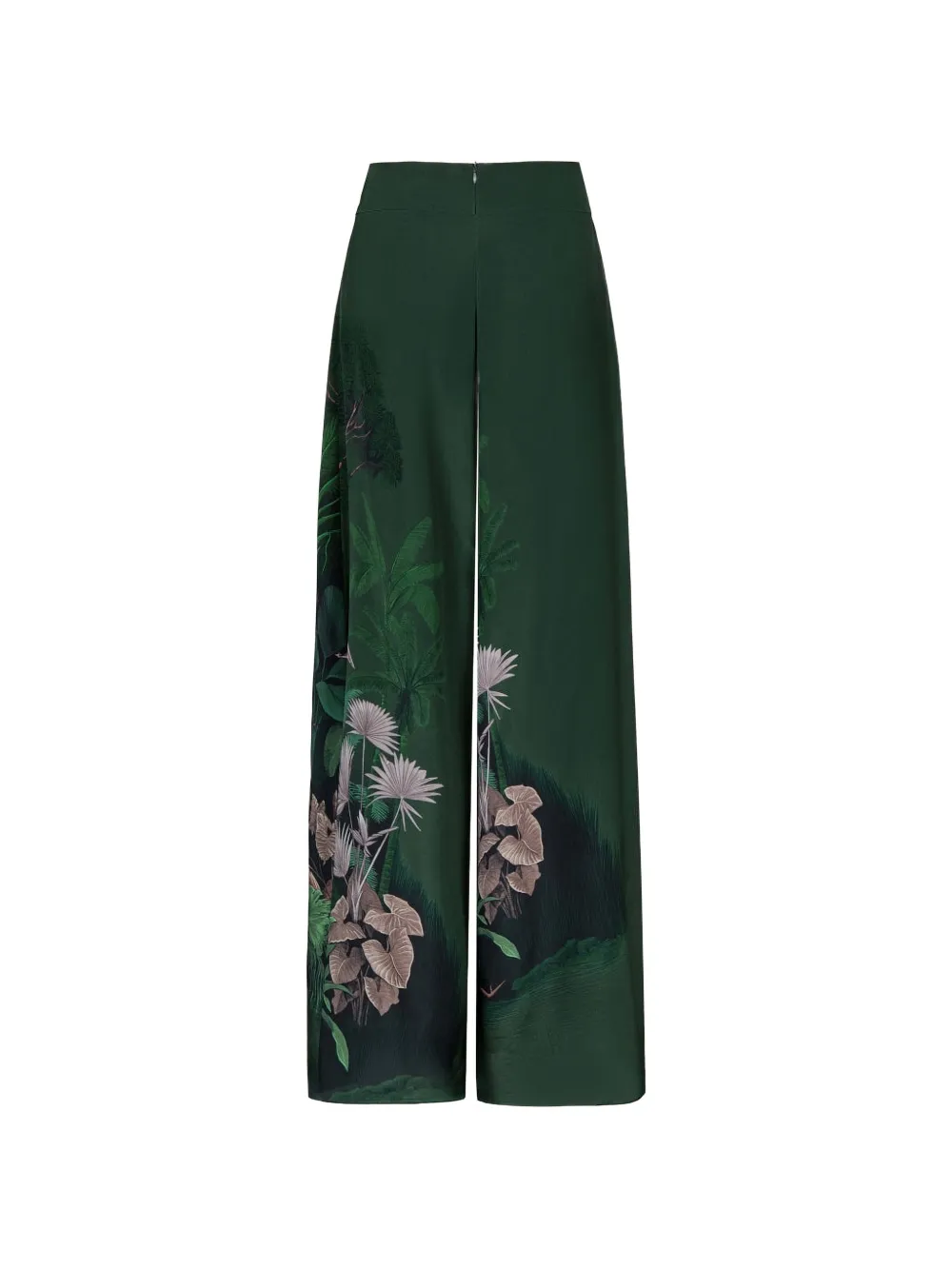  Johanna Ortiz Musical Floral-pattern Trousers - Green 