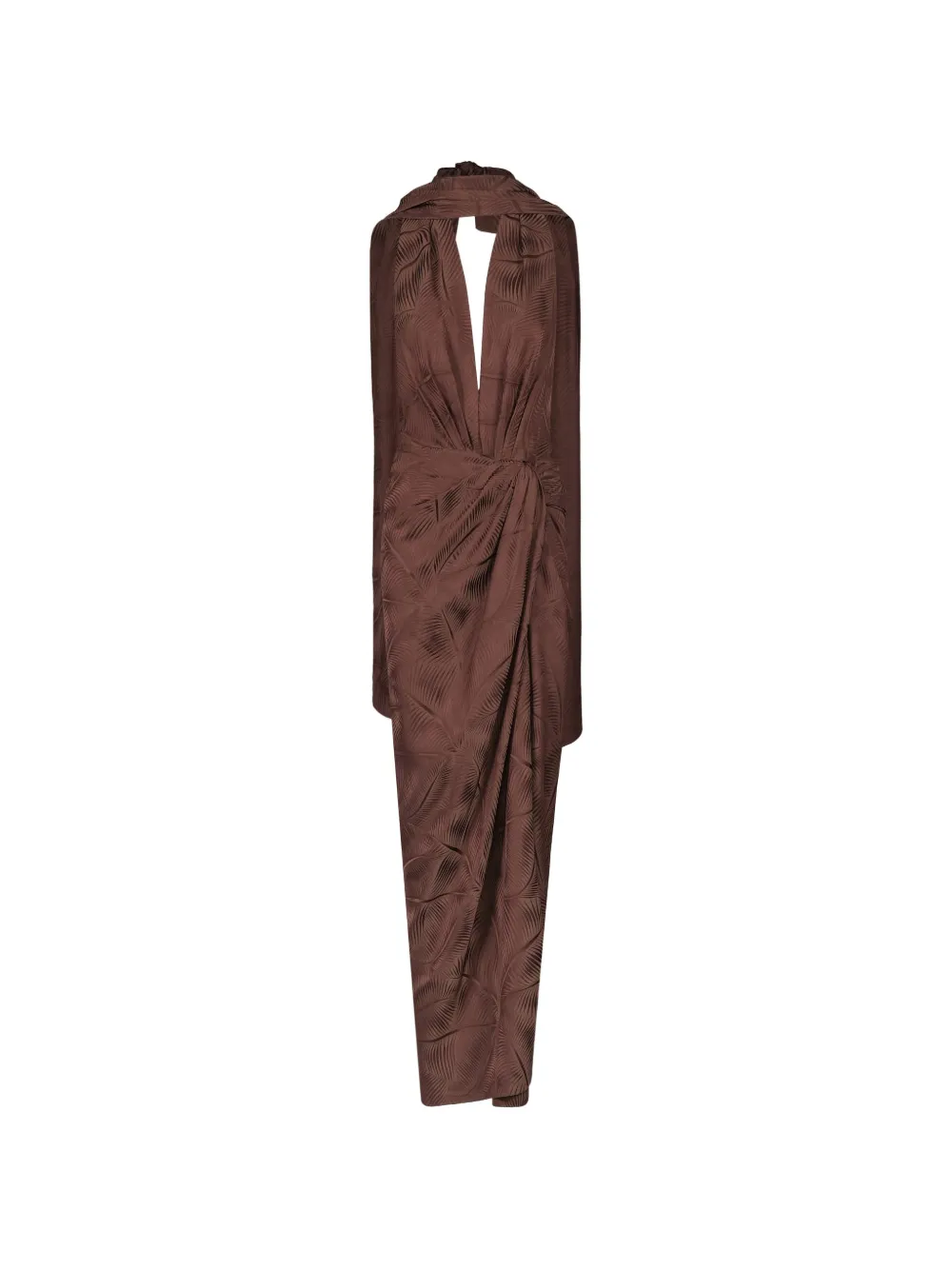 Johanna Ortiz Wildly Beautiful maxi dress - Marrone