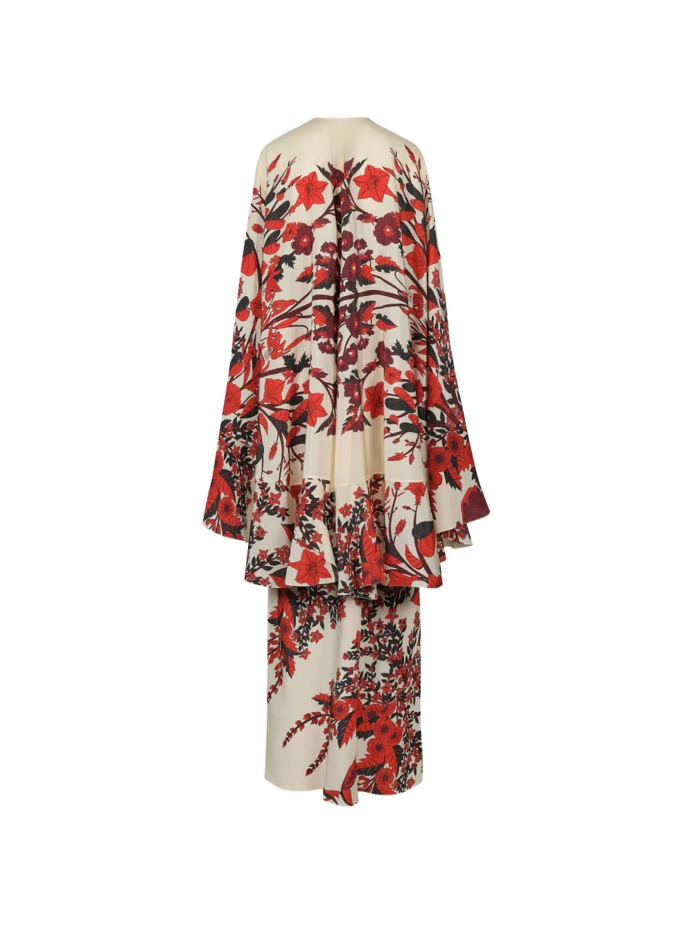 Johanna Ortiz Clean Reinterpretation maxi-jurk met bloemenprint Beige