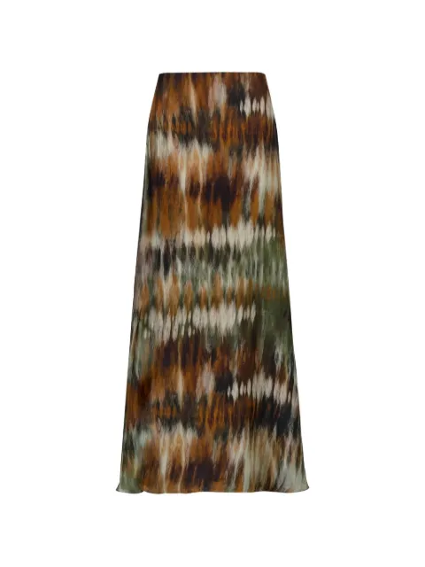 Johanna Ortiz New Intermingled Ideas printed midi skirt