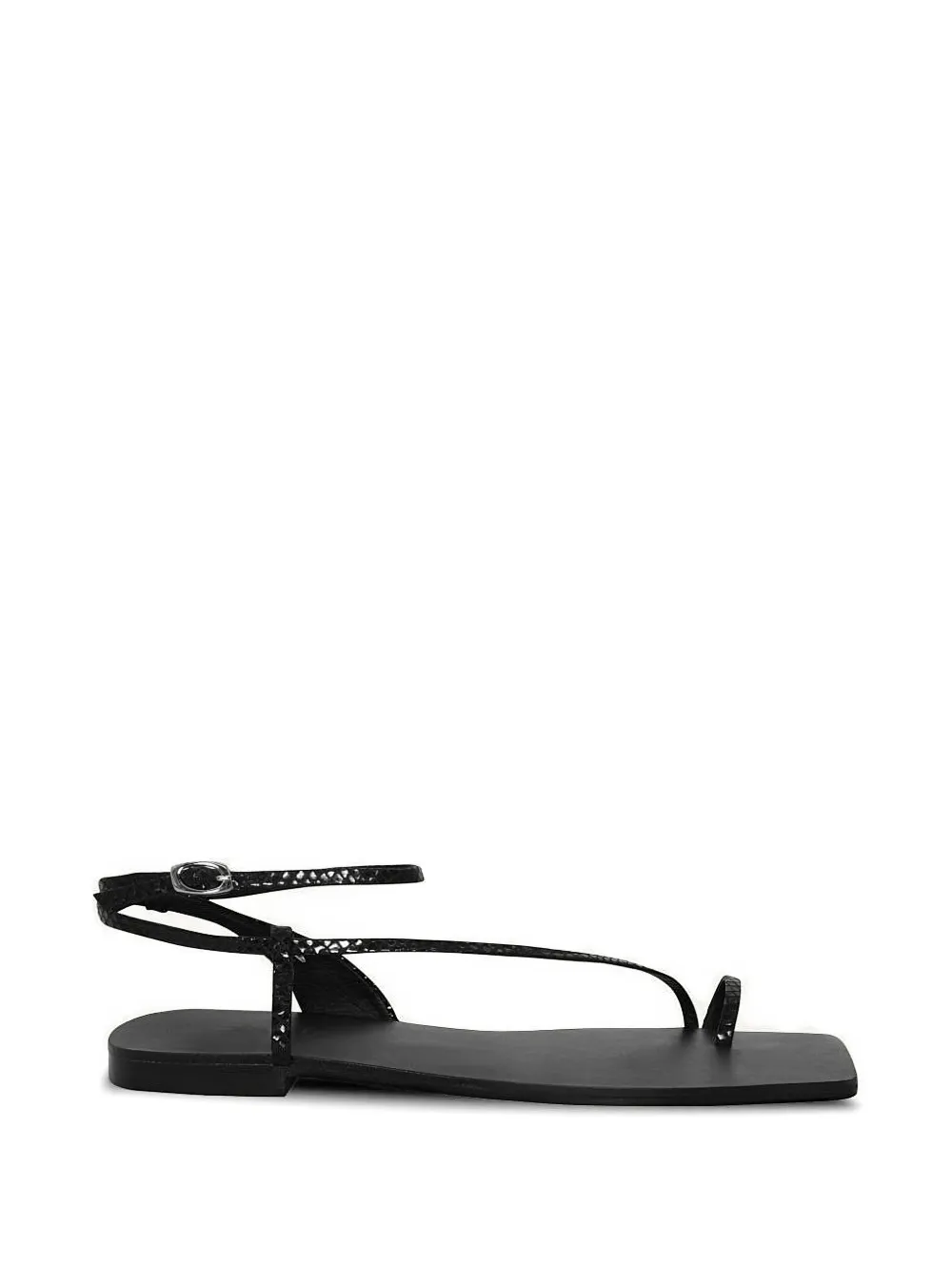 Johanna Ortiz Flamenco Echoes flat sandals - Nero