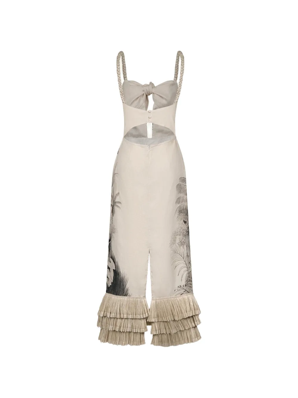 Invictus Graphic-Pattern Midi Dress