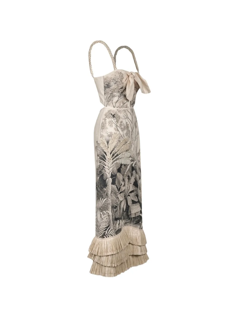 Invictus Graphic-Pattern Midi Dress