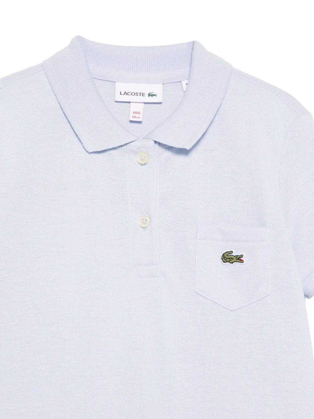 Lacoste Kids Polojurk met kraag Blauw