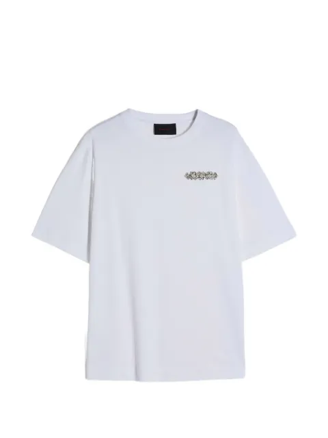 Simone Rocha playera estilo boxy con detalles