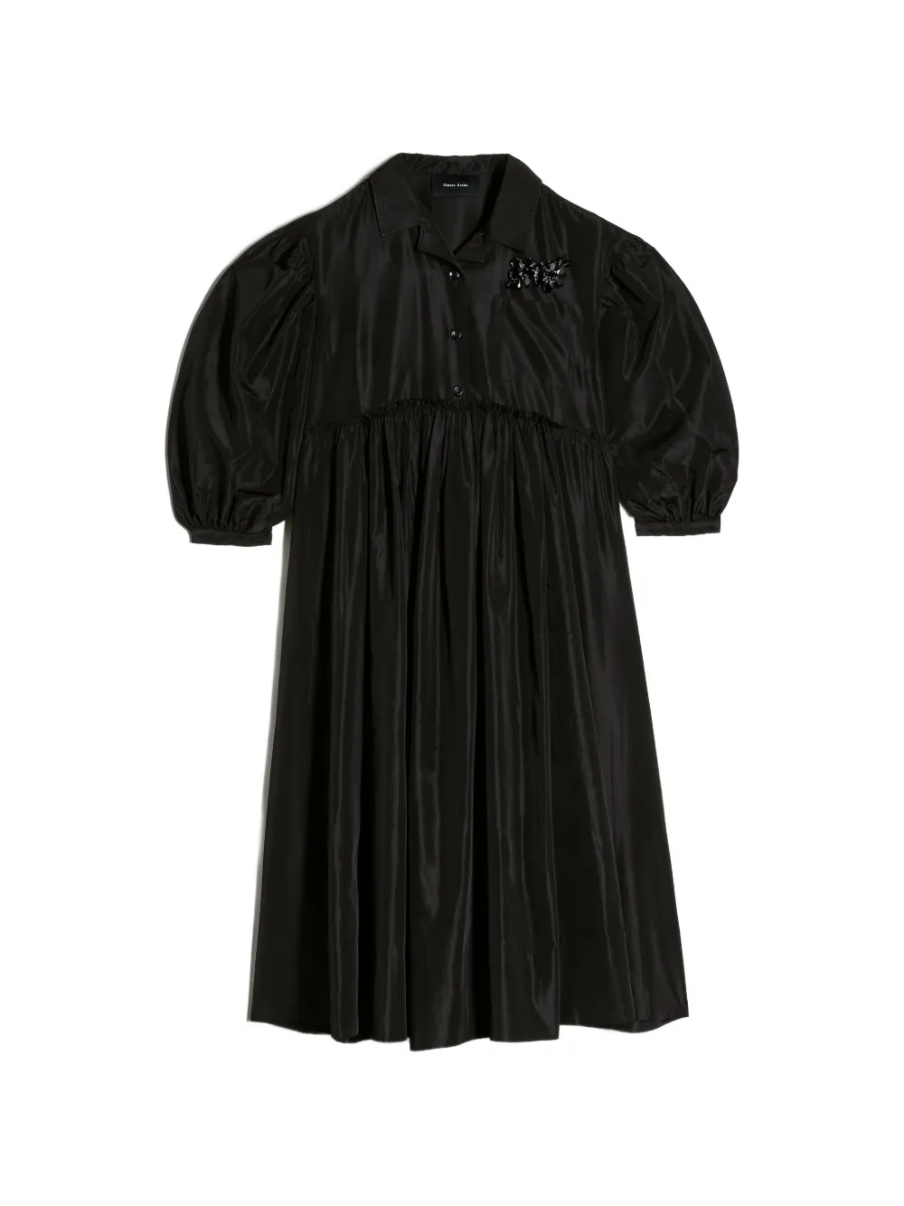 Simone Rocha Chemisier con decorazione - Nero