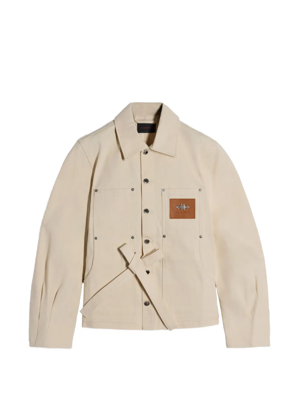 Simone Rocha Workwear Bow jacket | Neutrals