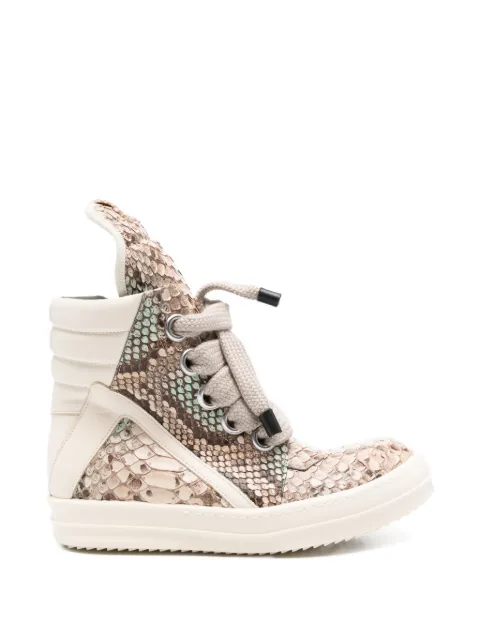 Rick Owens Jumbolace Geobasket lace-up sneakers