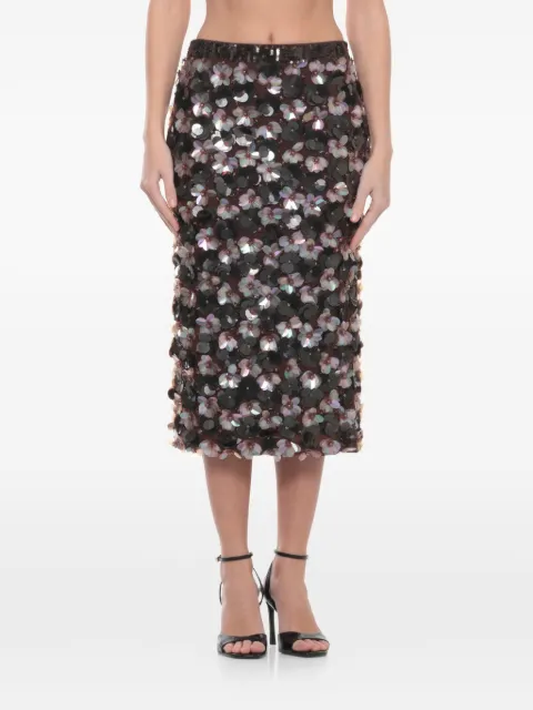 P.A.R.O.S.H. falda bordada con lentejuelas