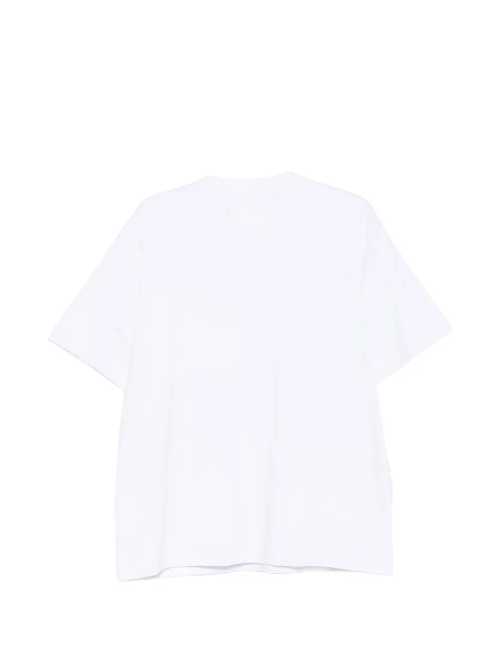 Carhartt WIP x Sacai T-shirt met ritszak en logopatch Wit
