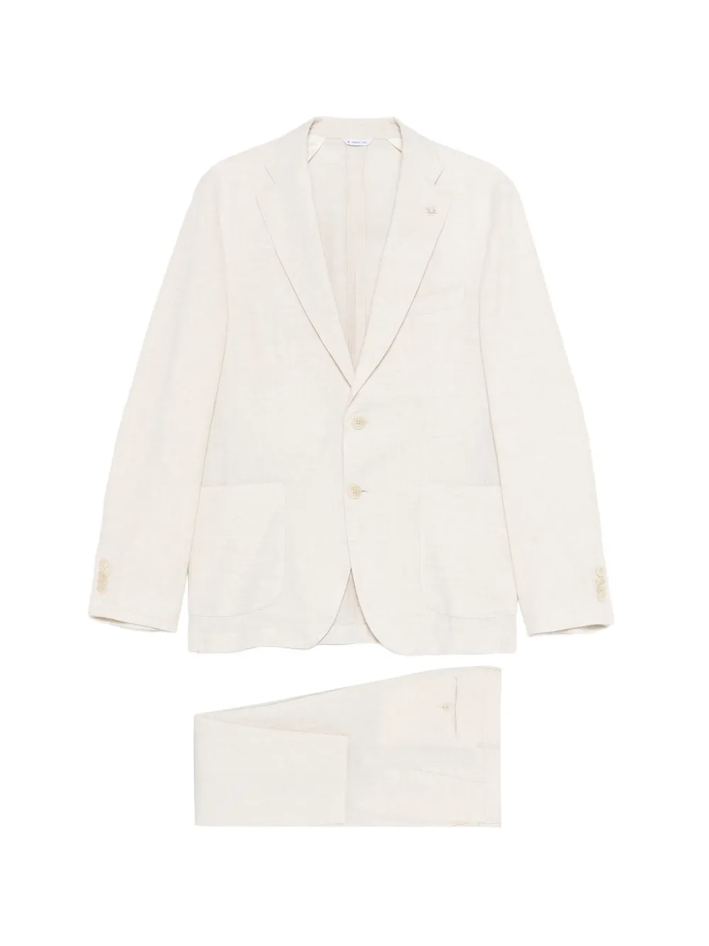 Manuel Ritz button-up single-breasted suit - Toni neutri