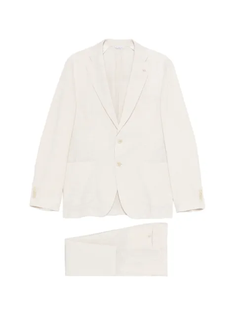 Manuel Ritz button-up single-breasted suit