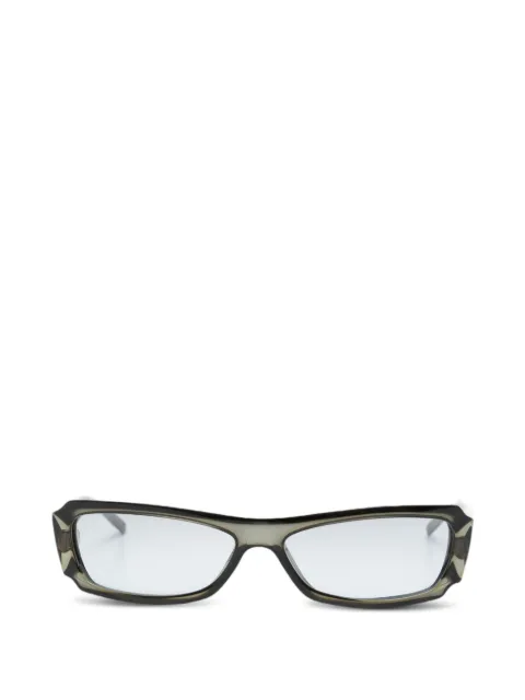 Gucci Pre-Owned 2010s rectangle-frame sunglasses