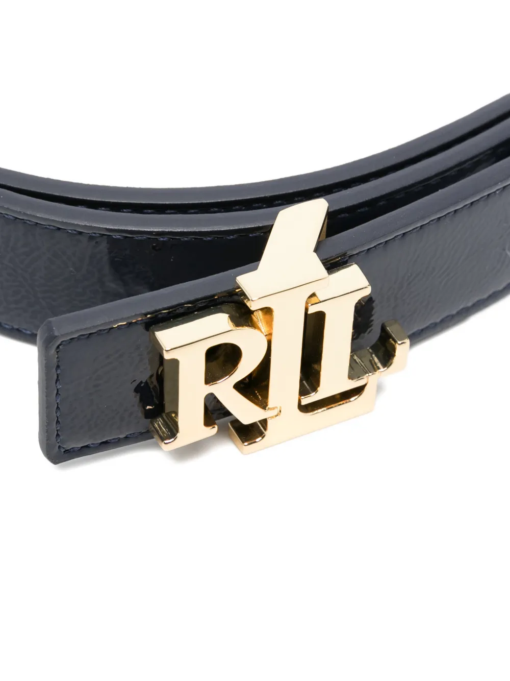 Lauren Ralph Lauren Riem met logogesp Blauw