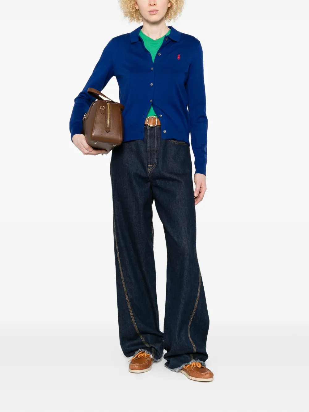 Polo Ralph Lauren Vest met knopen Blauw