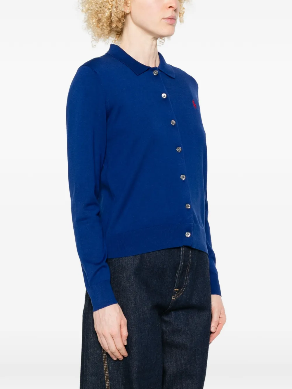 Polo Ralph Lauren Vest met knopen Blauw