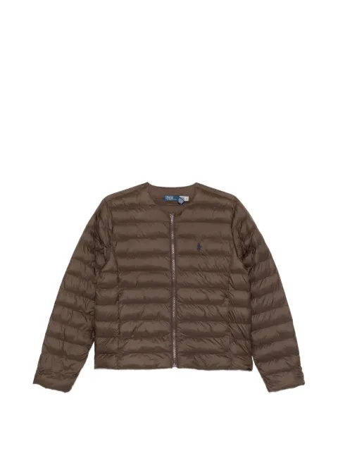 Polo Ralph Lauren logo-embroidered puffer jacket