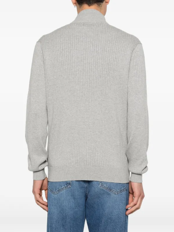 Polo Ralph Lauren ジップアップ カーディガン | グレー | FARFETCH JP