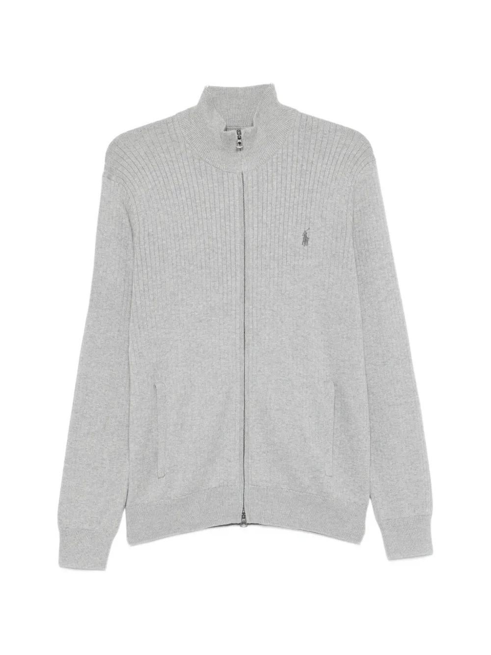 Polo Ralph Lauren zip-up cardigan - Grigio