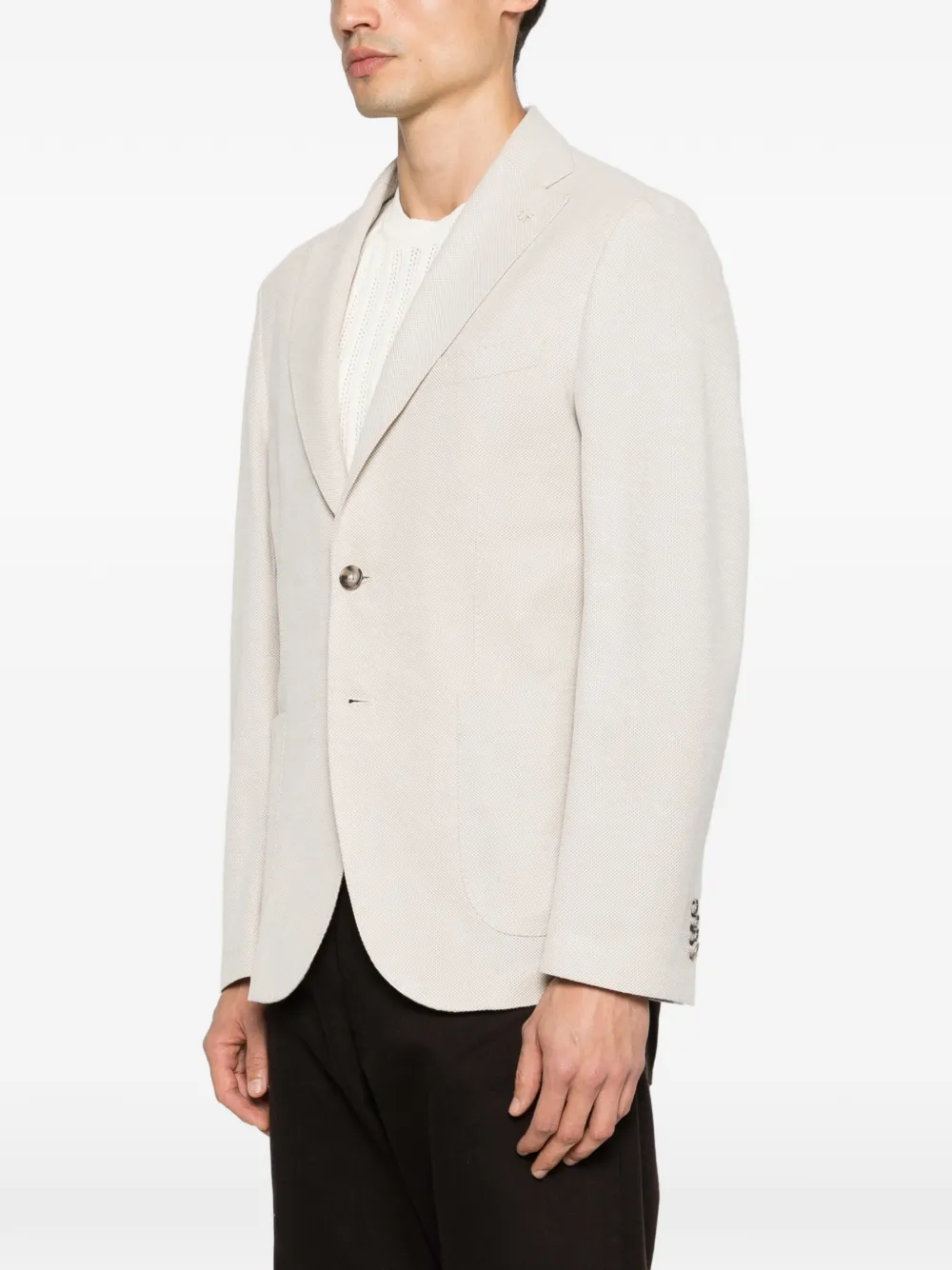 Manuel Ritz Jack met knopen Beige