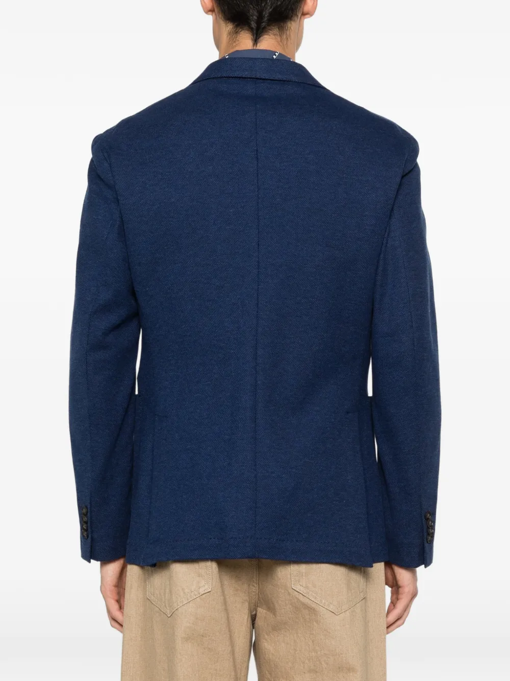Manuel Ritz Blazer met speld detail Blauw