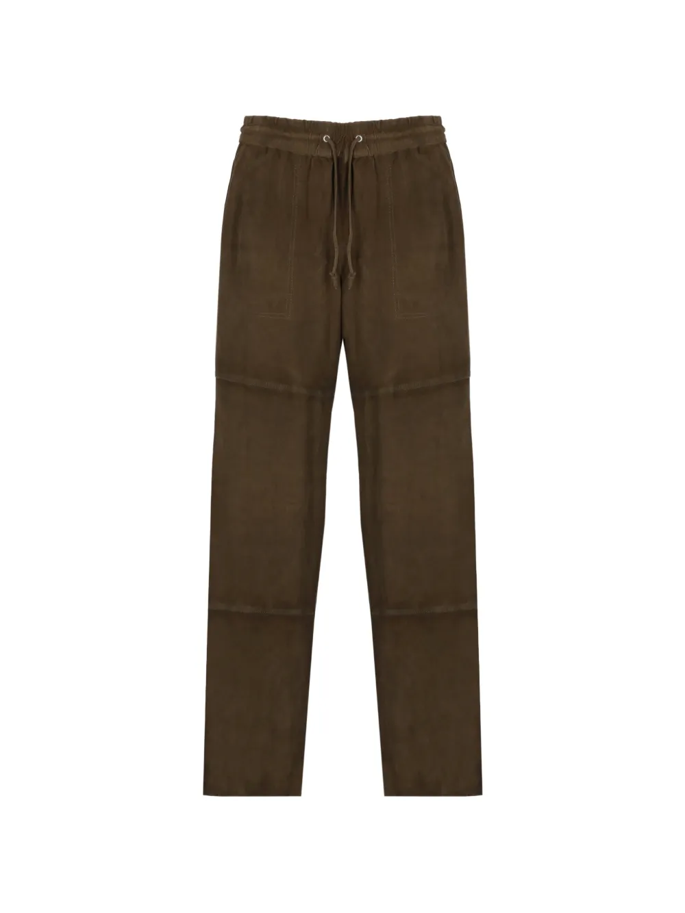 P.A.R.O.S.H. elasticated-waist four-pockets trousers - Marrone