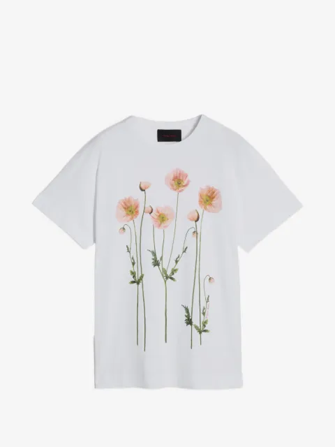 Simone Rocha تيشيرت بطبعة زهور
