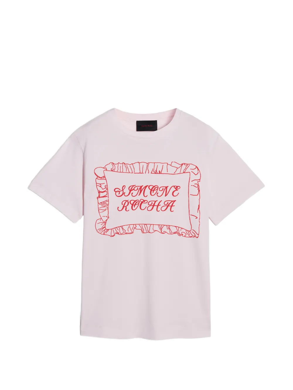 Simone Rocha playera Pillowcase | rosado | Image 1