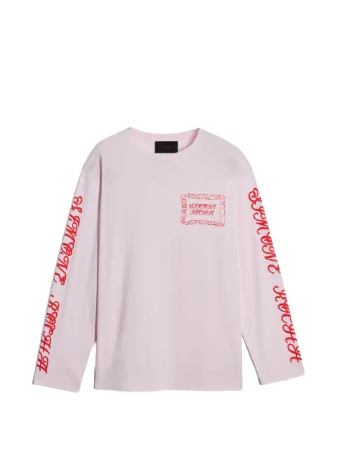 Simone Rocha Pillowcase logo-print long-sleeved T-shirt