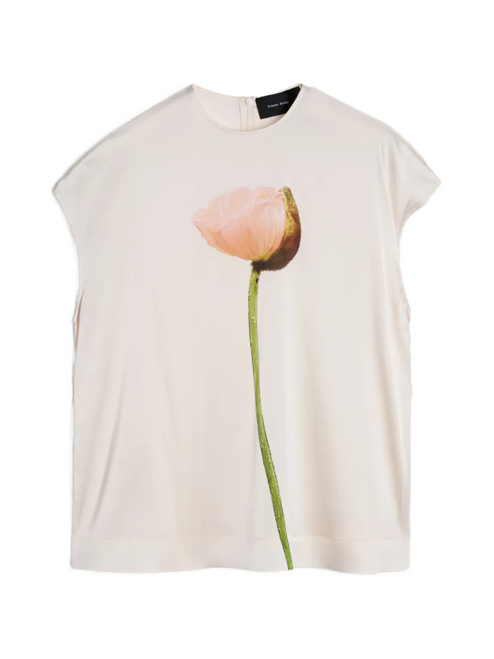 Simone Rocha Blusa con stampa - Toni neutri