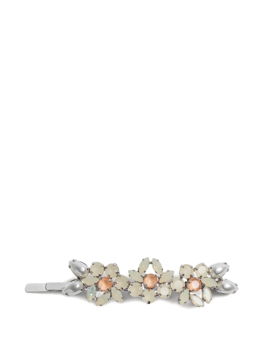 Simone Rocha Fermaglio per capelli Heartbloom - Argento