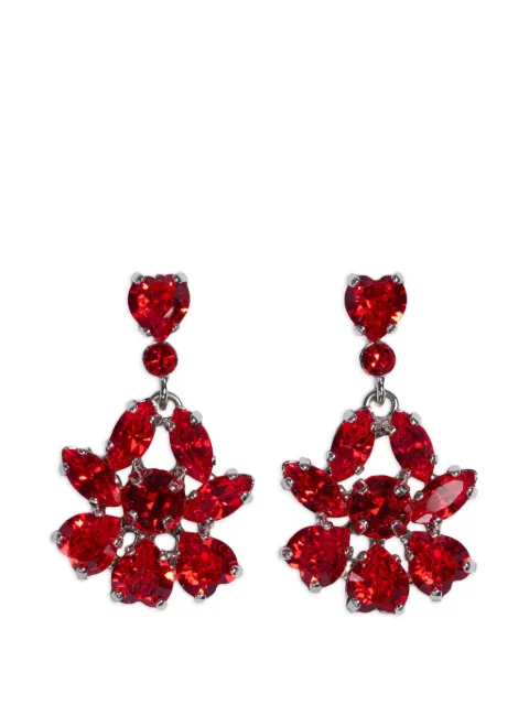 Simone Rocha Heartbloom drop earrings