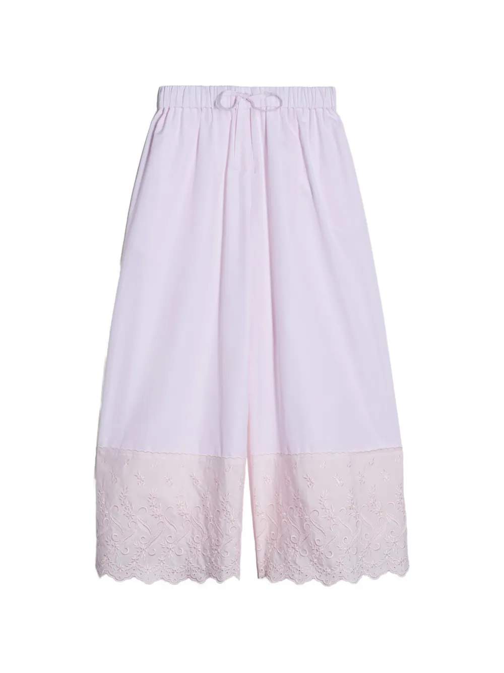 Simone Rocha lace-trim trousers - Rosa