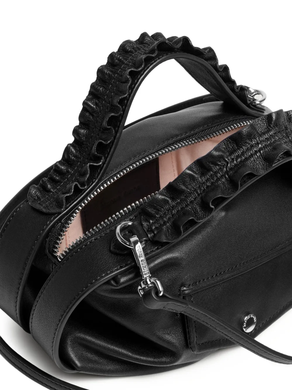 Simone Rocha Mini-shopper verfraaid met ceintuur Zwart