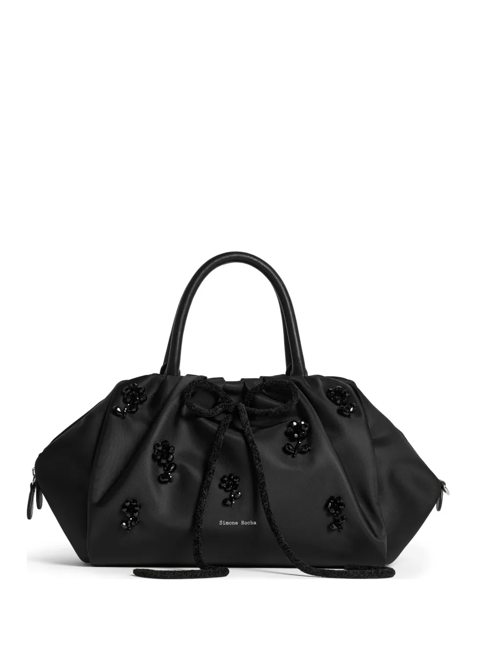 Simone Rocha embellished tote bag - Nero